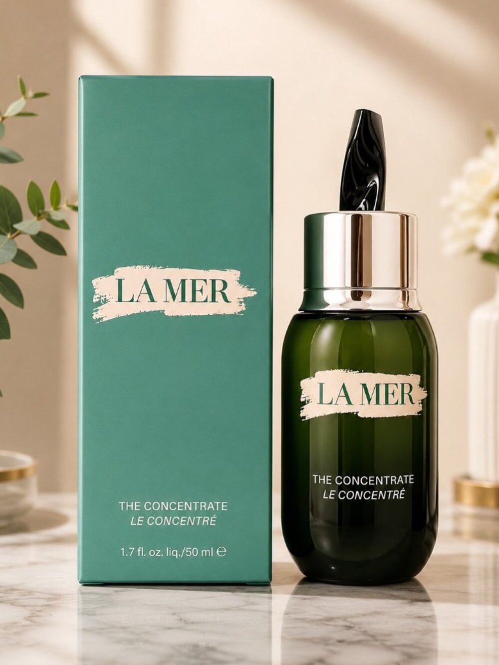 La Mer The Concentrate 1.7 oz / 50ml New Sealed Box Luxury Skincare